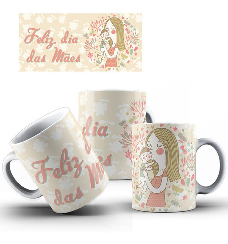 Caneca Dia Das Mães + Caixinha Opção 311