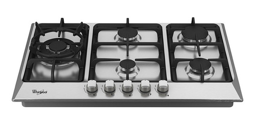 Tope De Cocina A Gas 5 Hornillas 30puLG Marca Whirlpool 