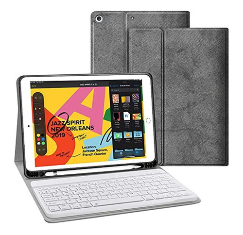 Funda Con Teclado Para iPad 7ª