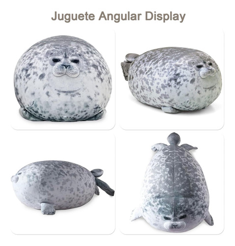 30/40cm Pulgada Almohada De Foca Rellena - Chubby Blob Seal