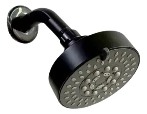 Regadera Ducha Negra 3 Funciones