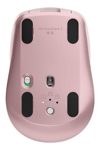 Imagen 5 de 5 de Mouse inalámbrico recargable Logitech Master Series MX Anywhere 3 rosa