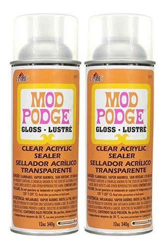 Mod Podge Sellador Acrilico Transparente 12-ounce