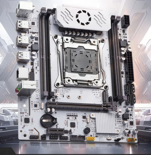 Combo Server X99 + Xeon E5 2680 V3 (12c/24t) + 32gb Ddr4 Blanco