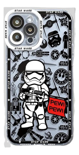 Bonita Funda De Teléfono Star Wars Para iPhone 14 13 Pro Max