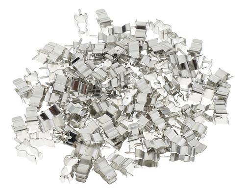 100 Unids 5x20mm Fusible Porta Clips Fusible Clamp Aleación