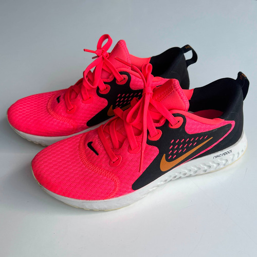 Zapatillas Nike React Mujer - Impecables T 37 (Usado)