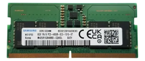 Memoria Ram Samsung 8gb 1rx16 Pc5-5600b M425r1gb4pb0-cwm