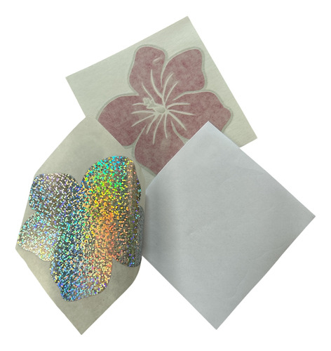 Sticker Vinilo Flor Tornasol