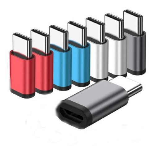 Adaptador Convertidor Micro Usb V8 A Tipo C