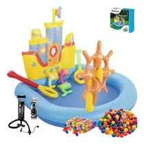 Comprar Pileta Pelotero Centro De Juegos Inflable Niños + 50 Pelotas