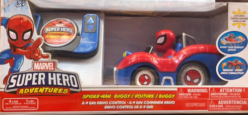 Carro Control Remoto Super Heroe Spiderman