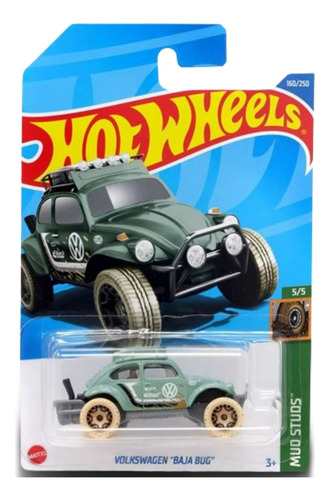 Hot Wheels Volkswagen Baja Bug Coleccion Hw Mud Studs