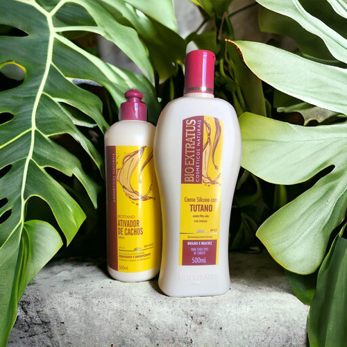 Kit Tutano 1 Creme De Silicone 500ml 1 Biottano 500ml