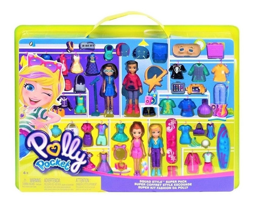 Super Coleccion De Modas Polly Pocket Mattel Set Completo