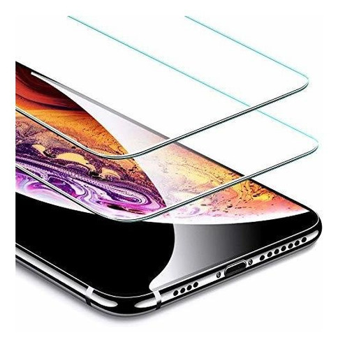 [2-pack] Protector De Pantalla Para iPhone XS Max, [resisten