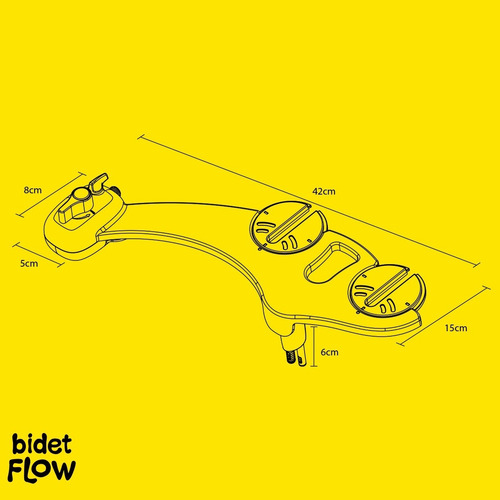 Imagen 10 de 10 de Bidet Matic Bidet Adaptable Para Inodoro Agua Fria Minimal!