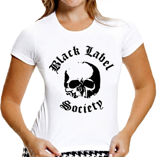Promoção - Camiseta Feminina Black Label Society 