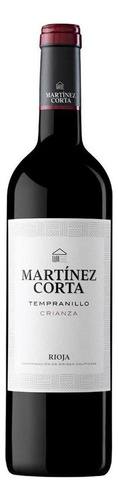 Pack De 12 Vino Tinto Martinez Corta Crianza Tempranillo 750