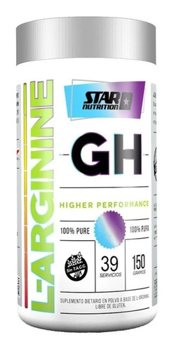 Arginina Gh 150 G. Star Nutrition