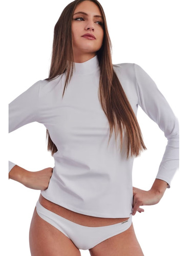 Camiseta Polera Manga Larga Lycra Sweet Lady 226-77