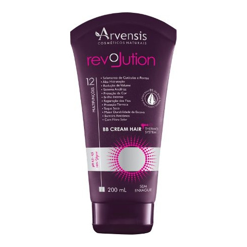 Arvensis Bb Cream Hair Revolution 12 Multifunções 200ml