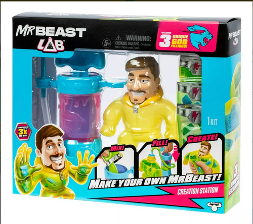 Mrbeast Lab Hero Creator Crea Tu Propia Figura Mr Beast New