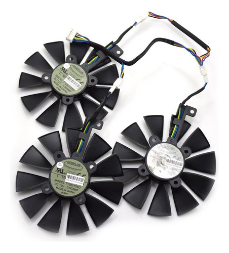 Unids Lote In Ventilador Tarjeta Grafica Para Strix Raptor