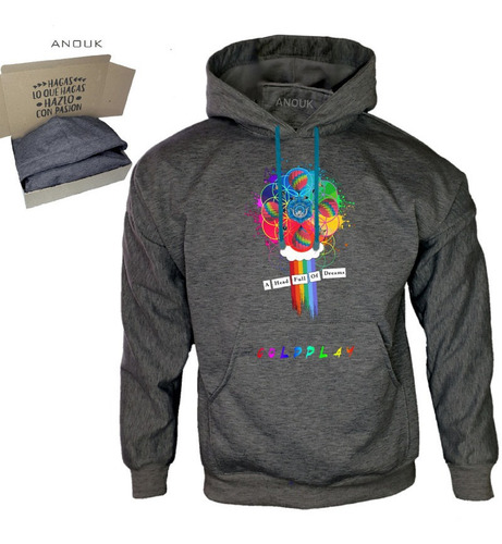 Imagen 8 de 10 de Buzo Hoodie Personalizado Saco Coldplay Estampado Unisex R2