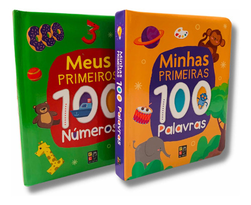 Kit Minhas 100 Primeiras Palavras - Números E Palavras