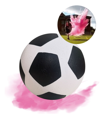  Gender Reveal Pelota Fútbol Revelación Género Polvo Holi