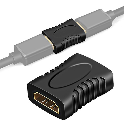 Adaptador O Cupla Hdmi Hembra Hembra Para Unir 2 Cables Otec