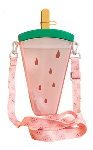 Cantimplora Botella Para Agua Forma De Sandia Kawaii