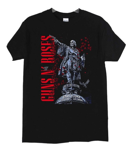 Polera Guns N Roses Barcelona Rock Abominatron