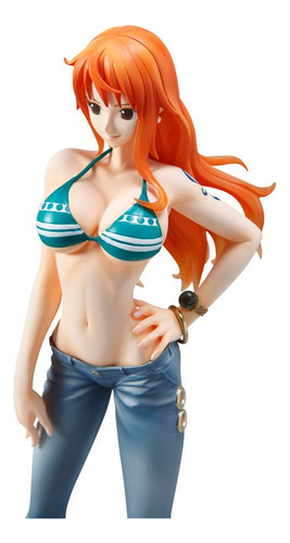 Figura Nami Portrait Of Pirates: Sailing Again Megahouse 1/8 (Usado)