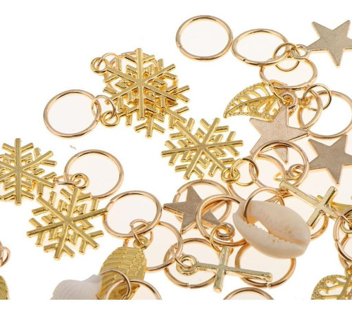 Para Aplicable A 50pcs Anillo Bucle Para Cabello Accesorios