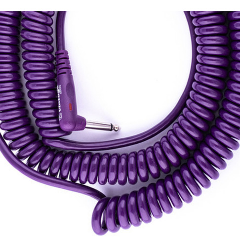Cabo Instrumento Espiral Mac P10 L 9,15 Metros Voodoo Purple