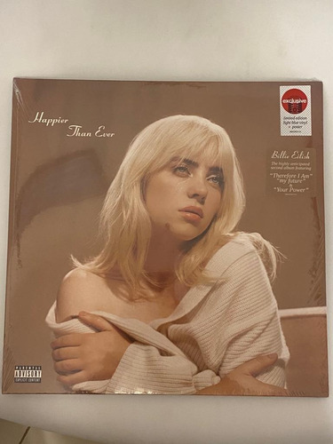 Vinilo: Happier Than Ever - Billie Eilish Vinilo Light Blue (Usado)