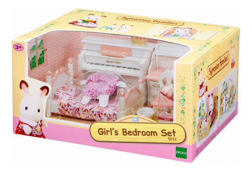 Sylvanian Families Set Dormitorio Coneja Chocolate Juguete