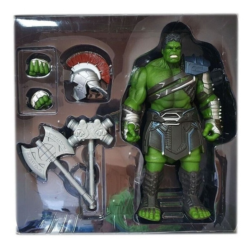 Imagen 3 de 3 de Thor Ragnarok Hulk Super Heroe Series Doll Hot Hero