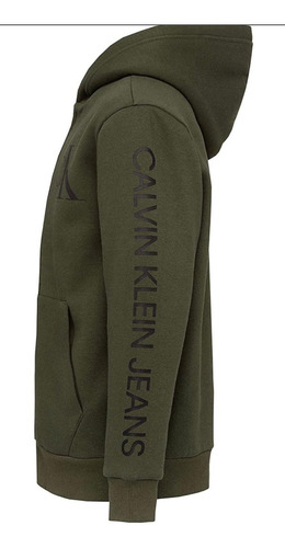 Polerón Calvin Klein Jeans Gris