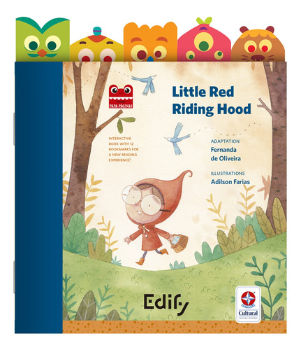 Little red riding hood, de () OLIVEIRA, FERNANDA/ () FARIAS, ADILSON. Editora Estrela Cultural LTDA., capa mole em inglês, 2021