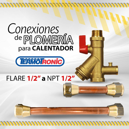 Kit Conexiones Plomeria P Calentador Termotronic/ *70000016*