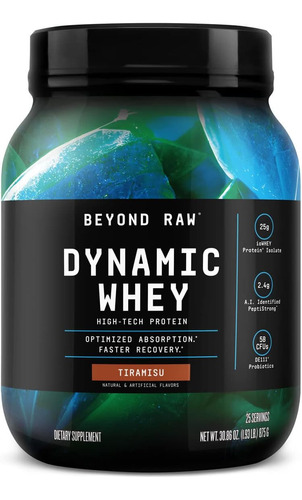 Suplemento Beyond Raw Dynamic Whey  Prot - g a $429