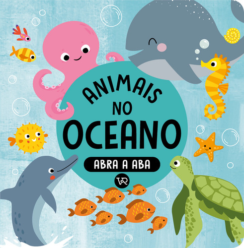 Abra a Aba - Animais no oceano, de STUDIO IMAGE BOOKS. Editorial VR Editora, tapa mole en português, 2023