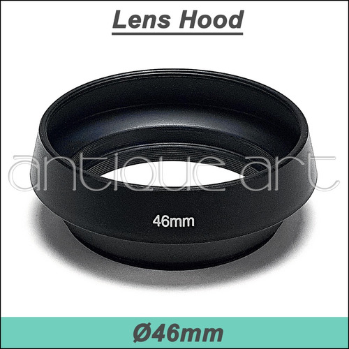 A64 Parasol Lens Hood 46mm 43mm 49mm Metal Sony Fuji Olympus