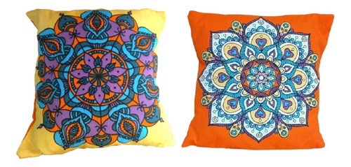 Almohadones De 30x30 Decorativos-reiki-meditación  -pack X 2