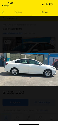 Kia Forte 2.0 L At