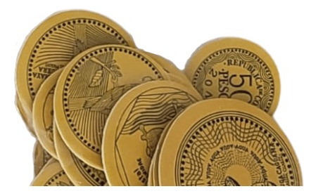 Monedas Didacticas * 50 Unidades