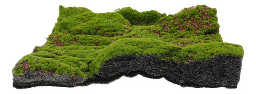 Alfombrilla Artificial De Musgo De Jardín, Hecha A Mano, Par